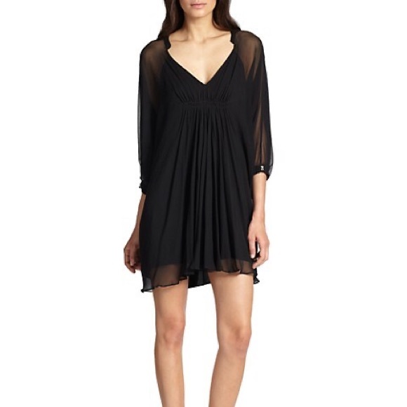 diane von furstenberg batwing silk dress Diane von Furstenberg